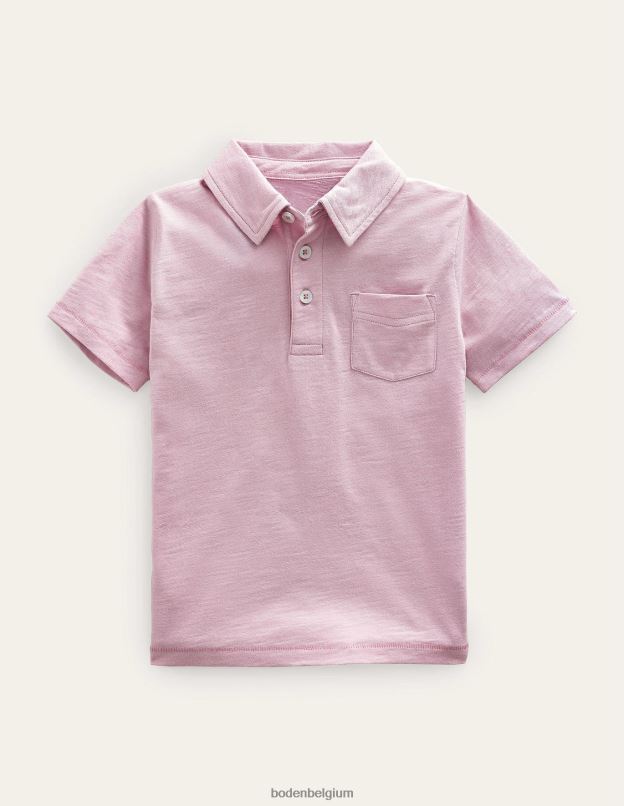 bébé Boden rose polo en jersey flammé vêtements Z42D03324