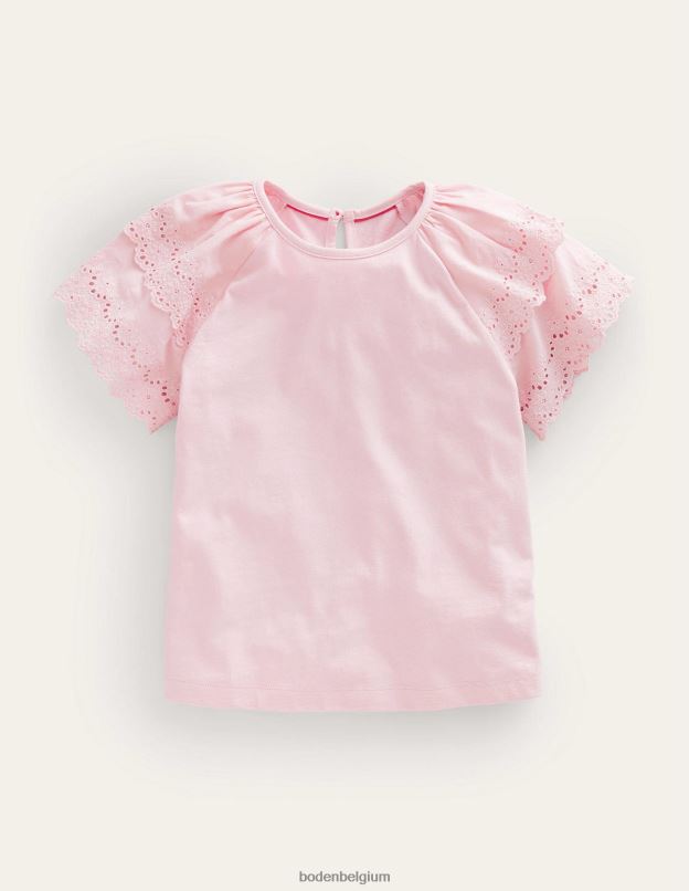 bébé Boden boto rose t-shirt à broderies mélangées vêtements Z42D03446