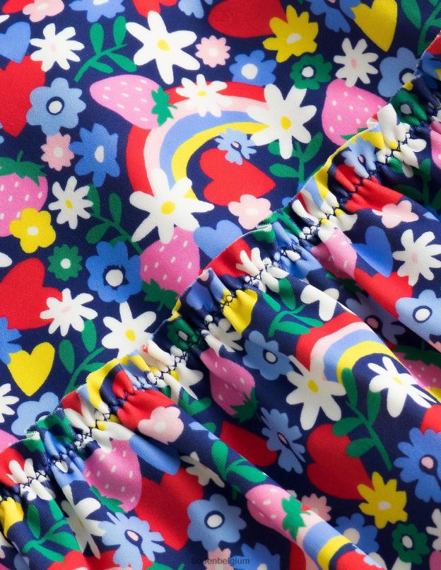 bébé Boden ditsy ivoire et multi arc-en-ciel ensemble de tankinis vêtements Z42D03380