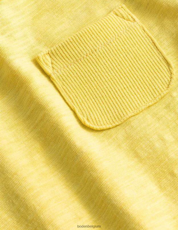 bébé Boden renoncule jaune t-shirt de lavage de vêtements vêtements Z42D03469