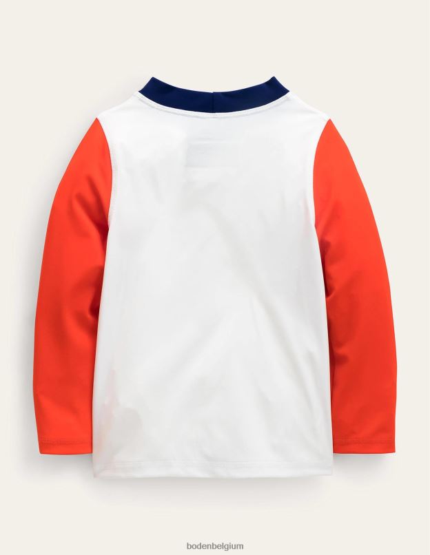 bébé Boden requins fleuret gilet anti-éruption amusant vêtements Z42D03383