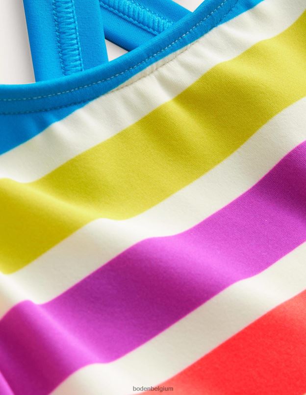 bébé Boden bande d'excursion d'une journée haut de bikini croisé dans le dos vêtements Z42D0442
