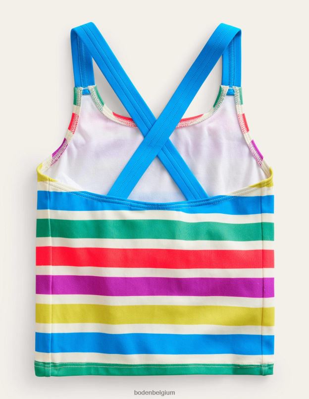bébé Boden bande d'excursion d'une journée haut tankini croisé dans le dos vêtements Z42D0443