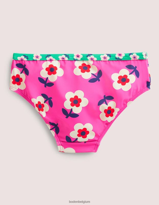 bébé Boden marguerite rose chatouillée bas de bikini à motif vêtements Z42D03444