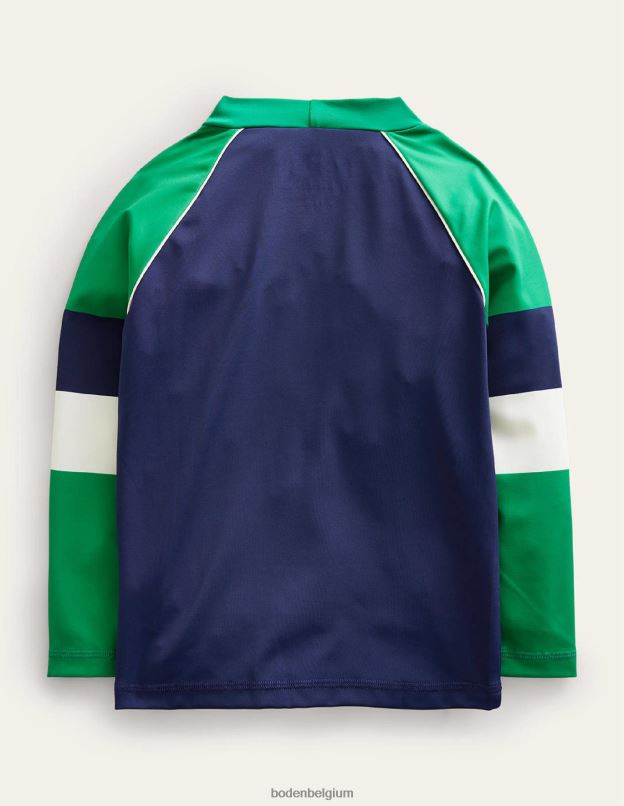 bébé Boden marine universitaire gilet anti-éruption vêtements Z42D0440