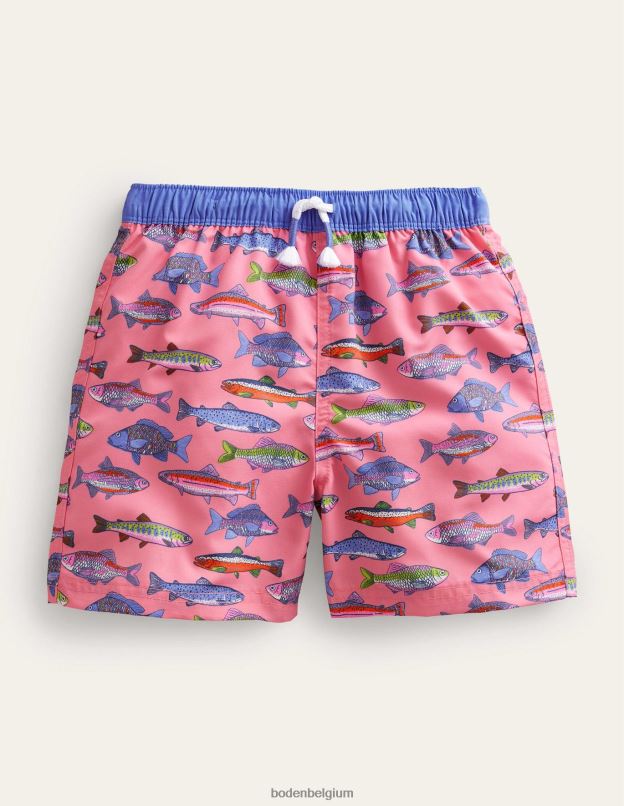 bébé Boden poisson arc-en-ciel de carrousel shorts de bain vêtements Z42D0449