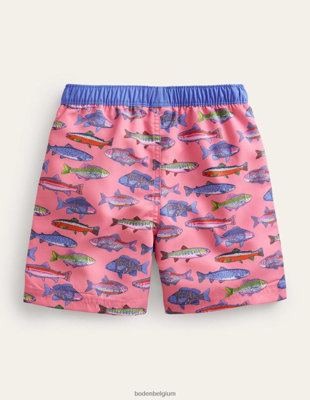bébé Boden poisson arc-en-ciel de carrousel shorts de bain vêtements Z42D0449