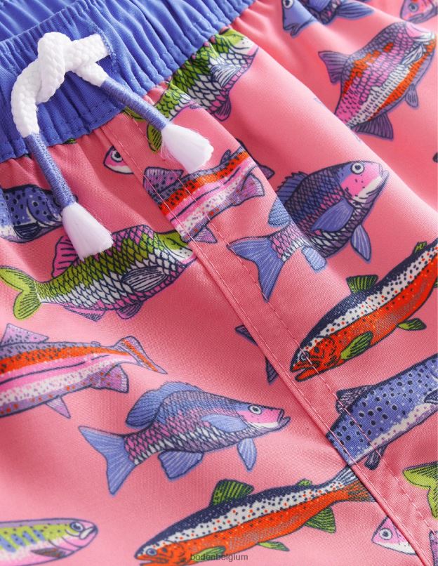 bébé Boden poisson arc-en-ciel de carrousel shorts de bain vêtements Z42D0449