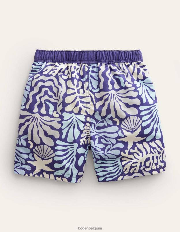 bébé Boden récif de corail tribord shorts de bain vêtements Z42D0452