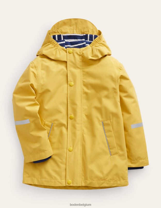 bébé Boden moutarde épicée veste de pêcheur imperméable vêtements Z42D0551