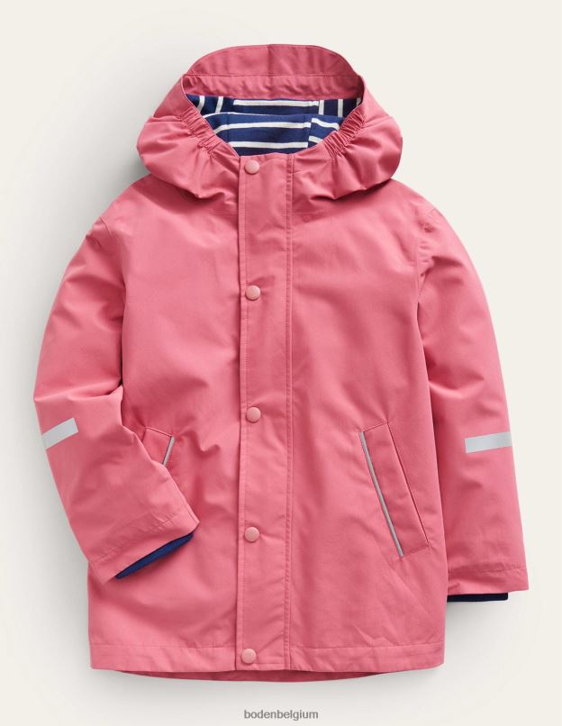 bébé Boden rose rouge veste de pêcheur imperméable vêtements Z42D0548