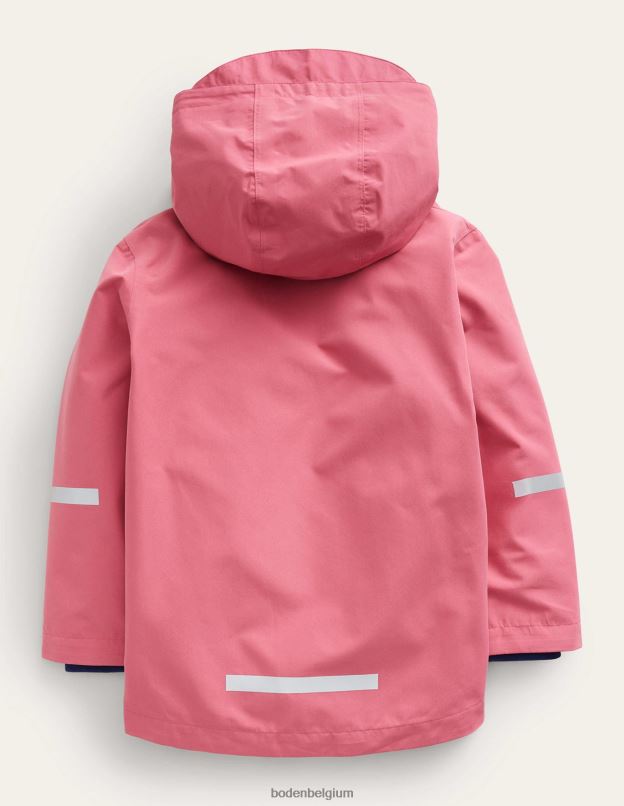 bébé Boden rose rouge veste de pêcheur imperméable vêtements Z42D0548