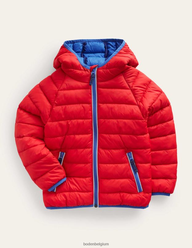 bébé Boden rouge veste matelassée pliable vêtements Z42D0546