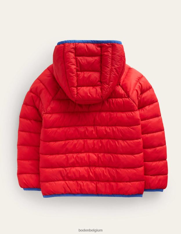 bébé Boden rouge veste matelassée pliable vêtements Z42D0546