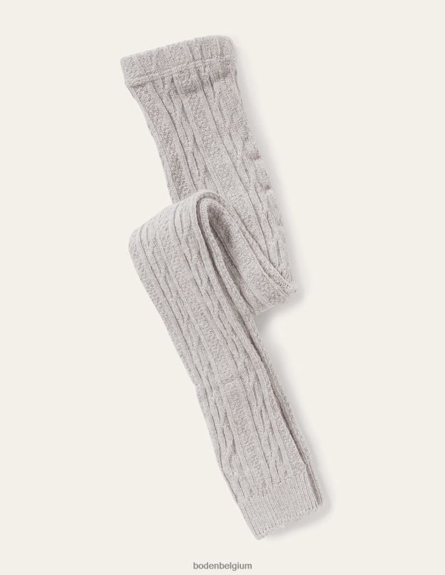 bébé Boden gris chiné collants sans pieds torsadés vêtements Z42D0567