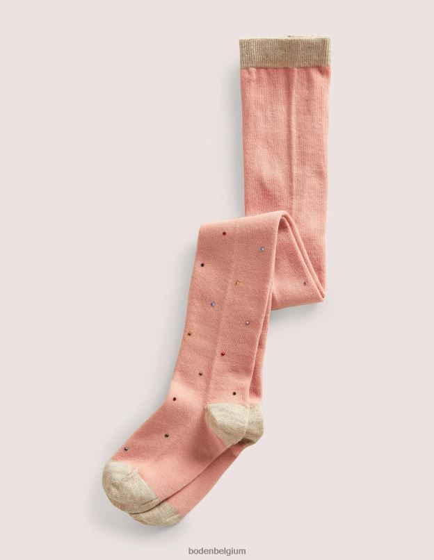 filles Boden rose collants scintillants vêtements Z42D03138