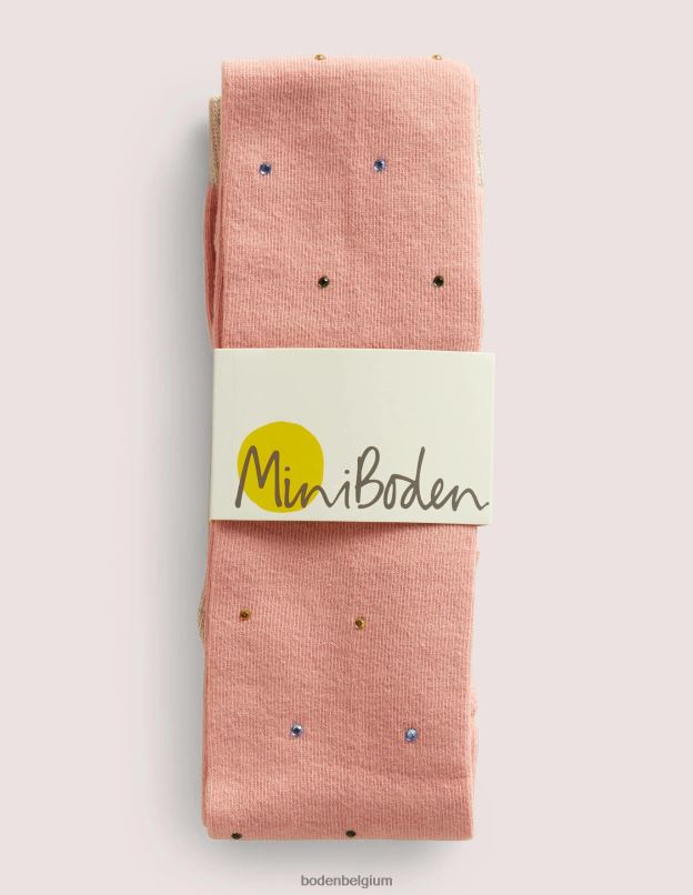 filles Boden rose collants scintillants vêtements Z42D03138