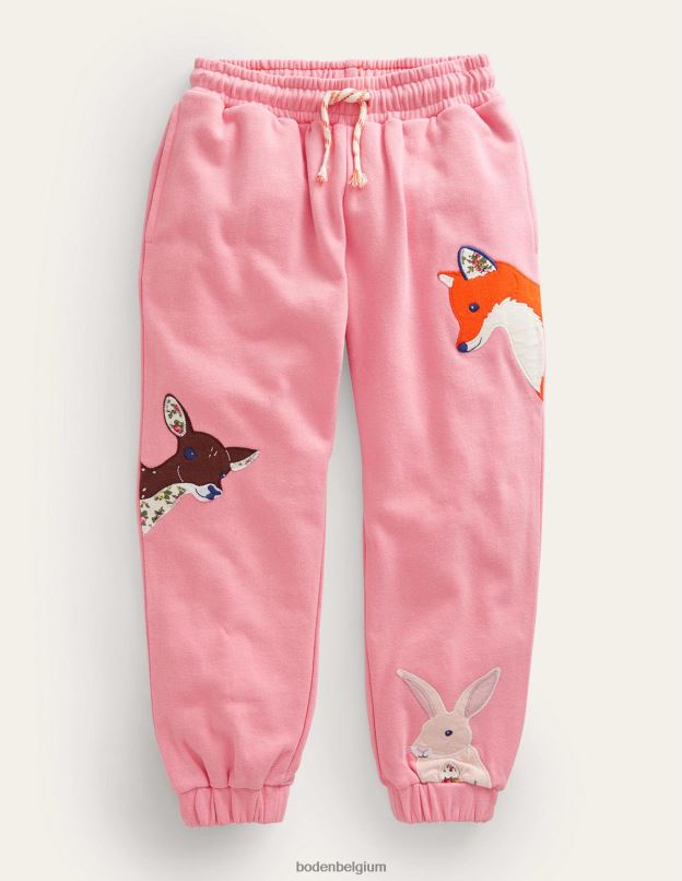 bébé Boden animaux rose amande pantalon de jogging à appliqués vêtements Z42D0500