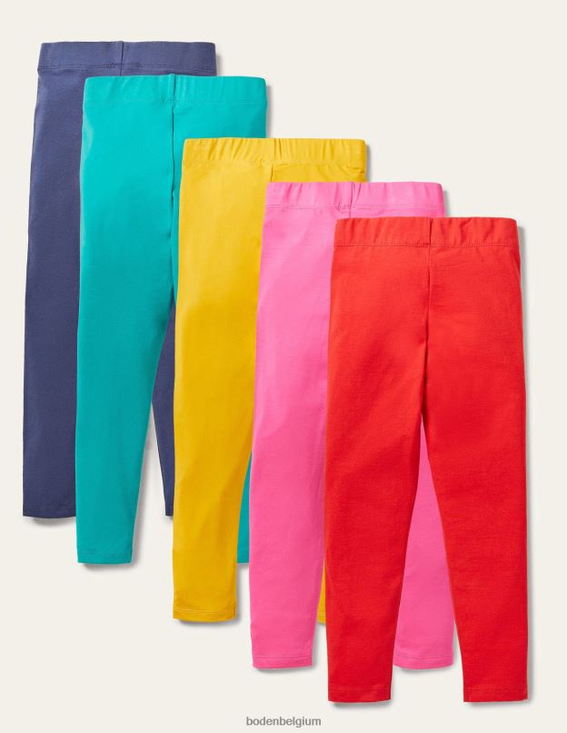 bébé Boden arc-en-ciel multiple Lot de 5 leggings vêtements Z42D0504