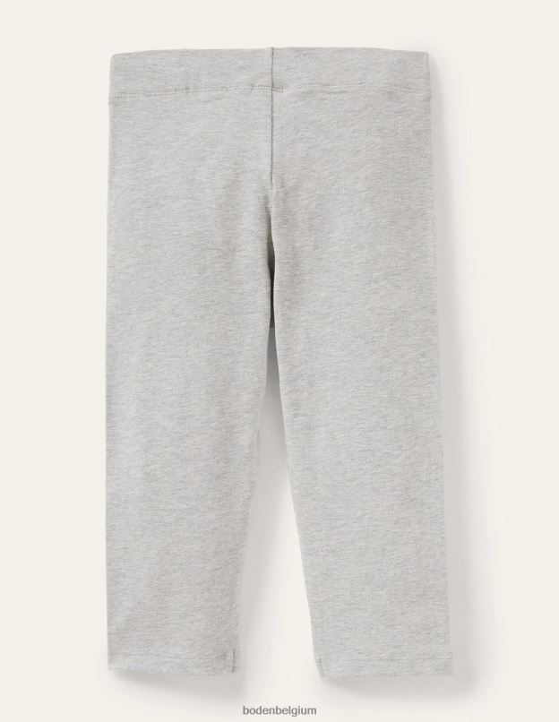 bébé Boden gris chiné legging court uni vêtements Z42D0522