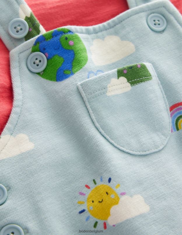 bébé Boden multi météo ensemble salopette en jersey vêtements Z42D03491