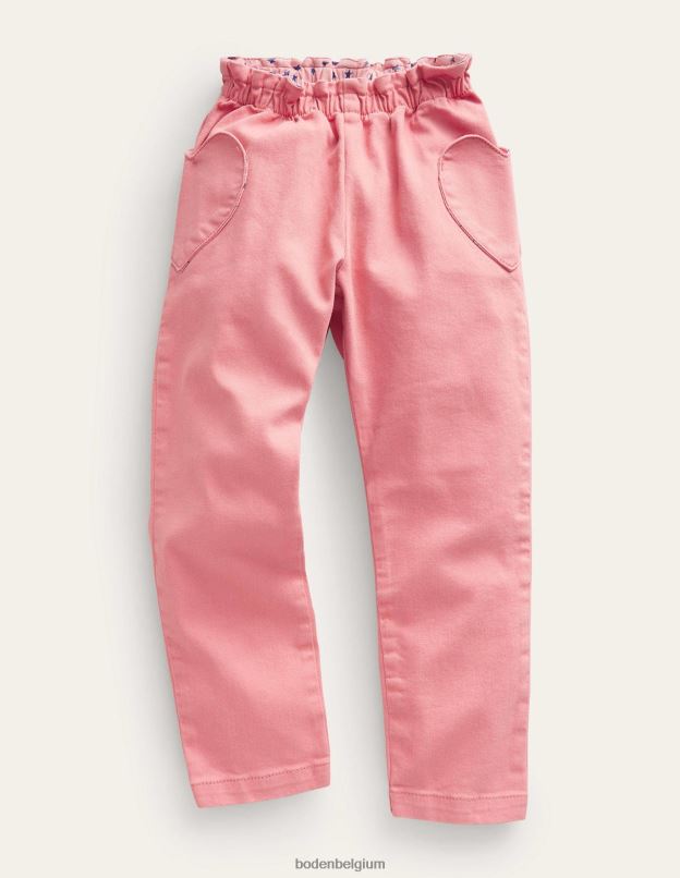 bébé Boden pantoufle rose pantalon à enfiler vêtements Z42D0496