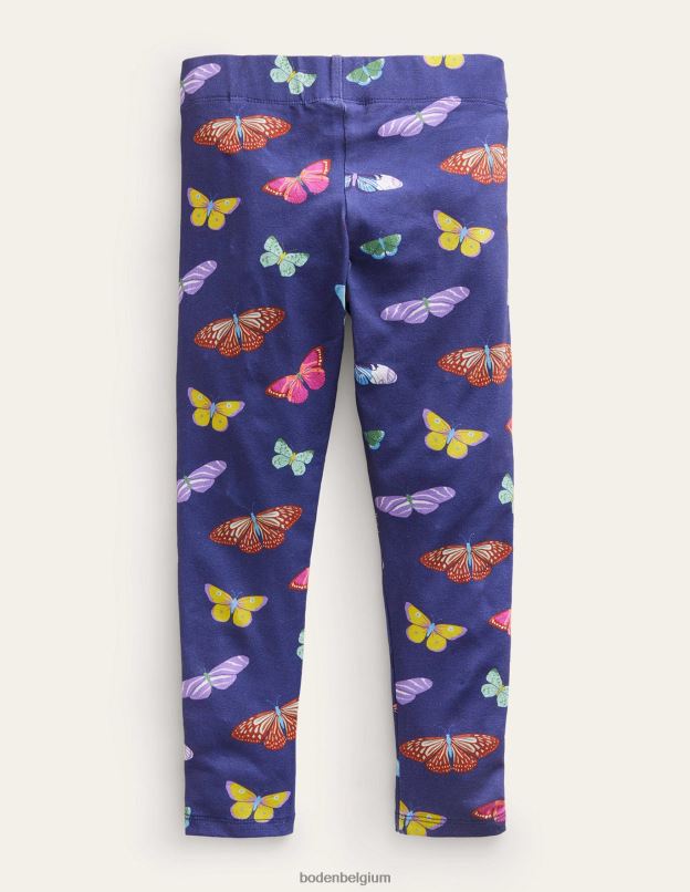 bébé Boden papillons de la marine universitaire leggings amusants vêtements Z42D0495