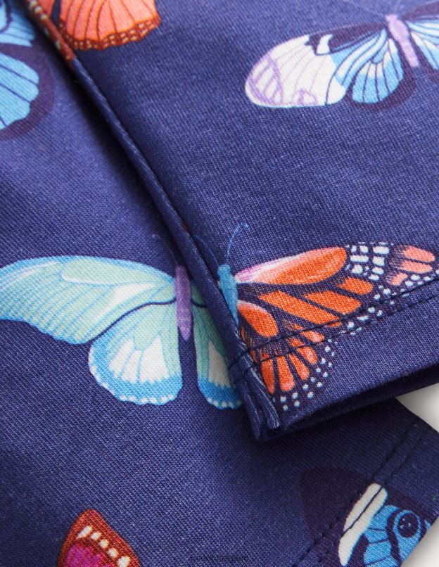 bébé Boden papillons de la marine universitaire leggings amusants vêtements Z42D0495