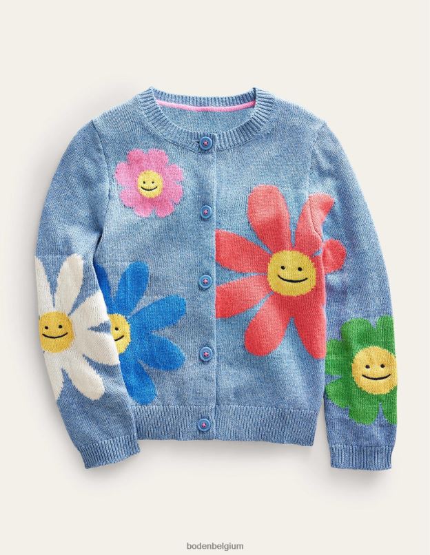 bébé Boden multi fleurs cardigan à fleurs amusant vêtements Z42D0543