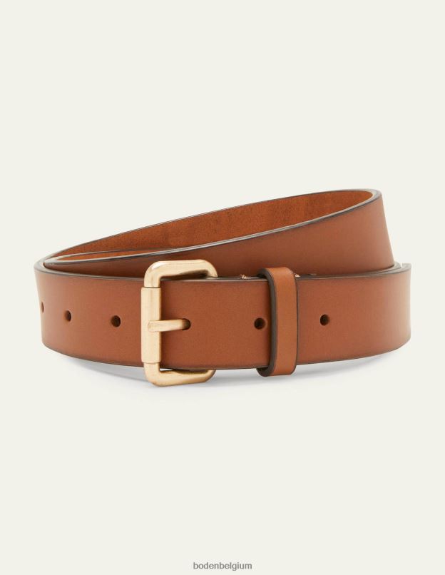 femmes Boden bronzer ceinture à boucle classique accessoire Z42D02323