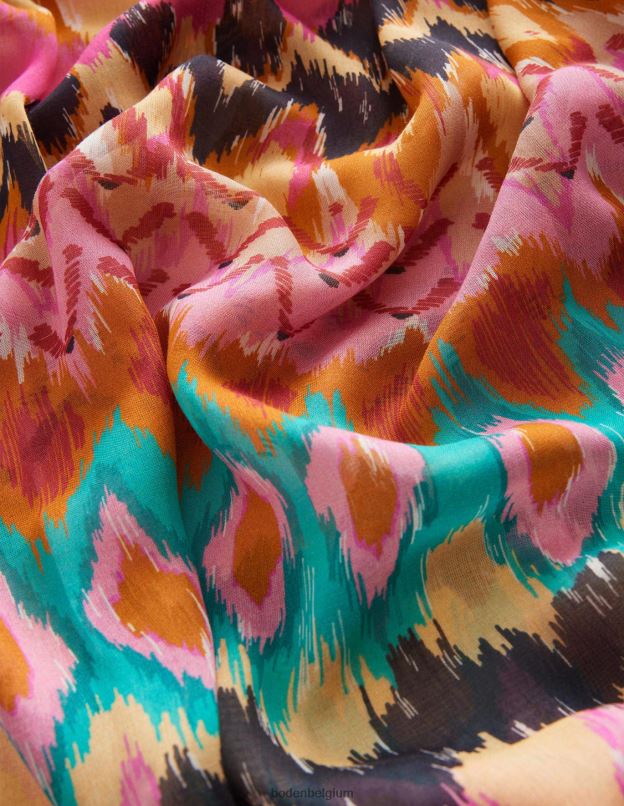 femmes Boden multi et ikat foulard imprimé accessoire Z42D02337