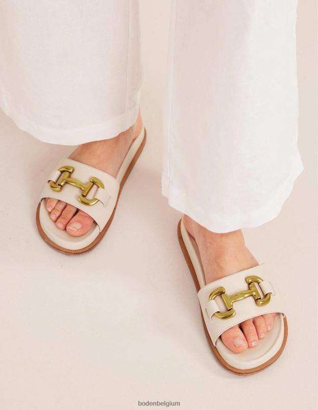 femmes Boden écru sandales à bride iris chaussure Z42D0713