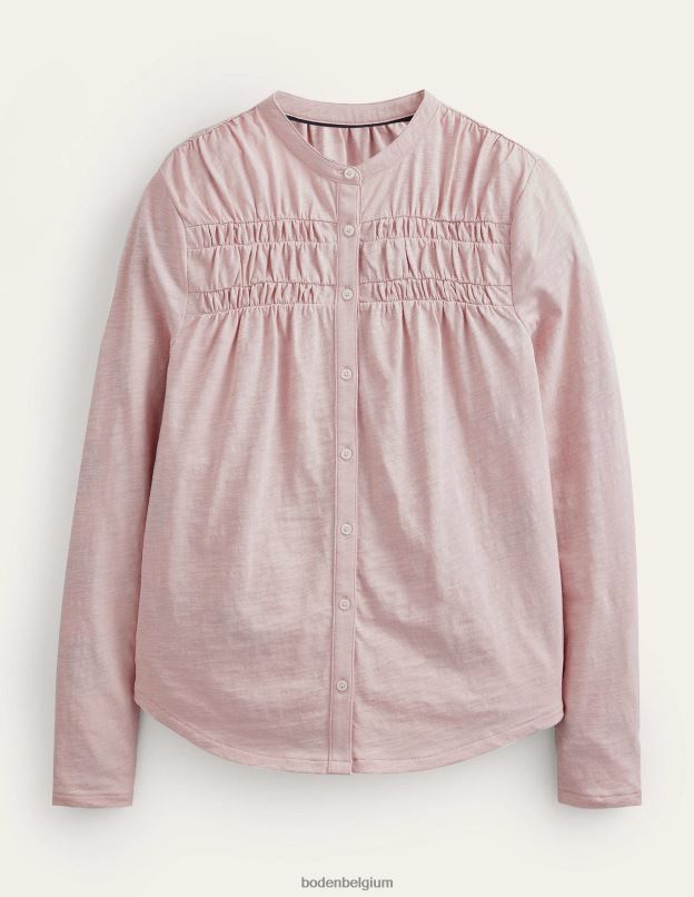 femmes Boden Milk-shake chemise à empiècement froncé vêtements Z42D01638