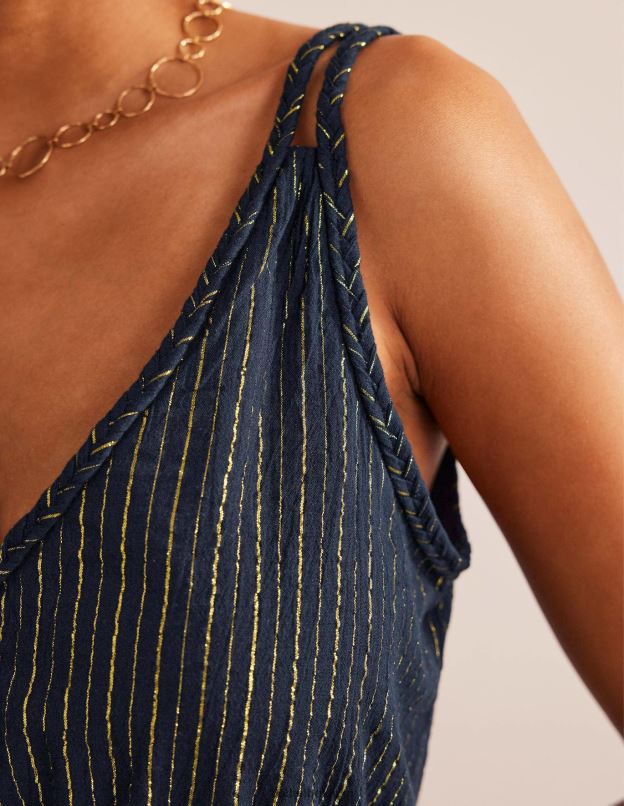 femmes Boden marine combishort grec vêtements Z42D01386