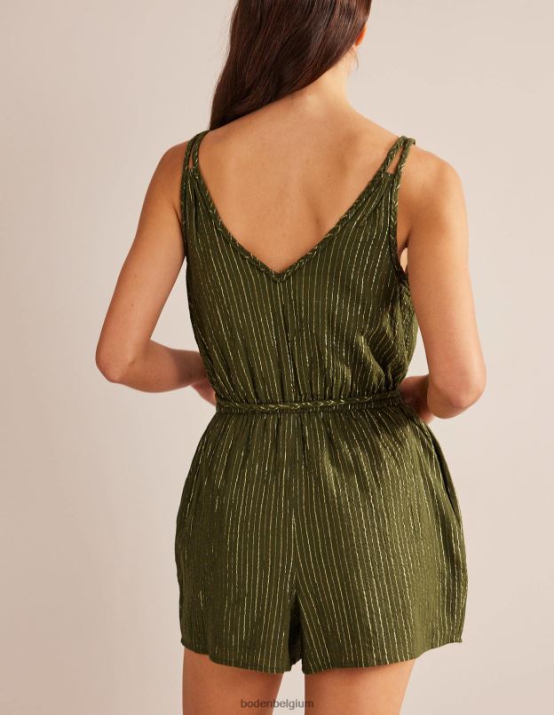 femmes Boden olive capulet combishort grec vêtements Z42D01690