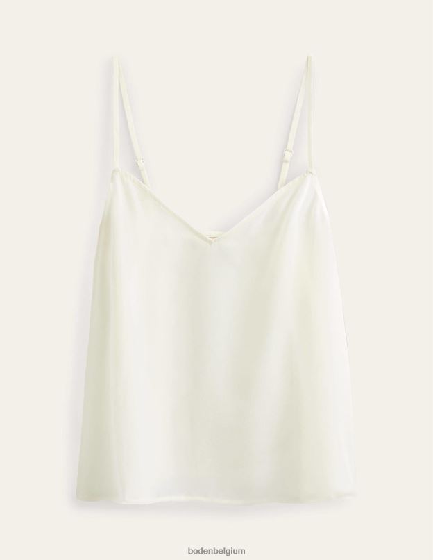 femmes Boden Ivoire caraco en soie vêtements Z42D0147