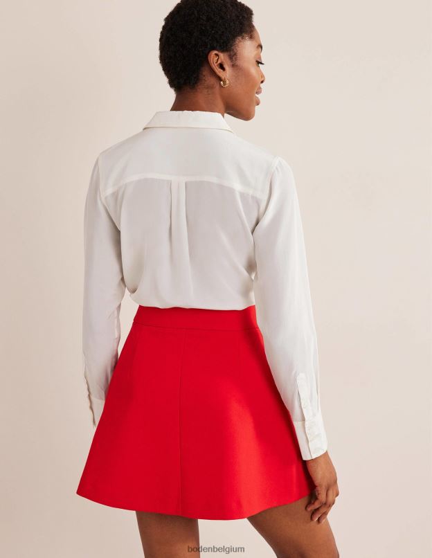 femmes Boden Ivoire chemise en soie vêtements Z42D0154