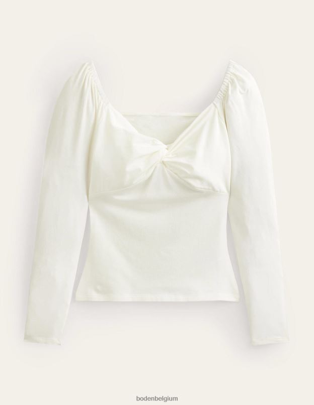 femmes Boden Ivoire haut en jersey chérie vêtements Z42D02000