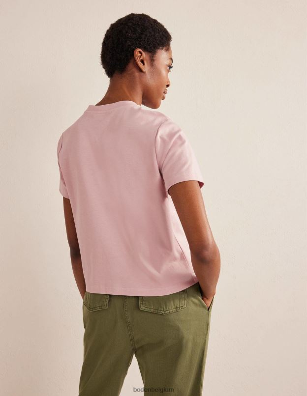 femmes Boden Milk-shake t-shirt en coton parfait vêtements Z42D01933