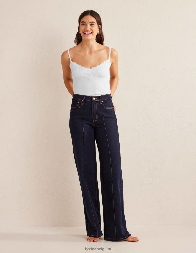 femmes Boden blanc caraco en dentelle vêtements Z42D02556