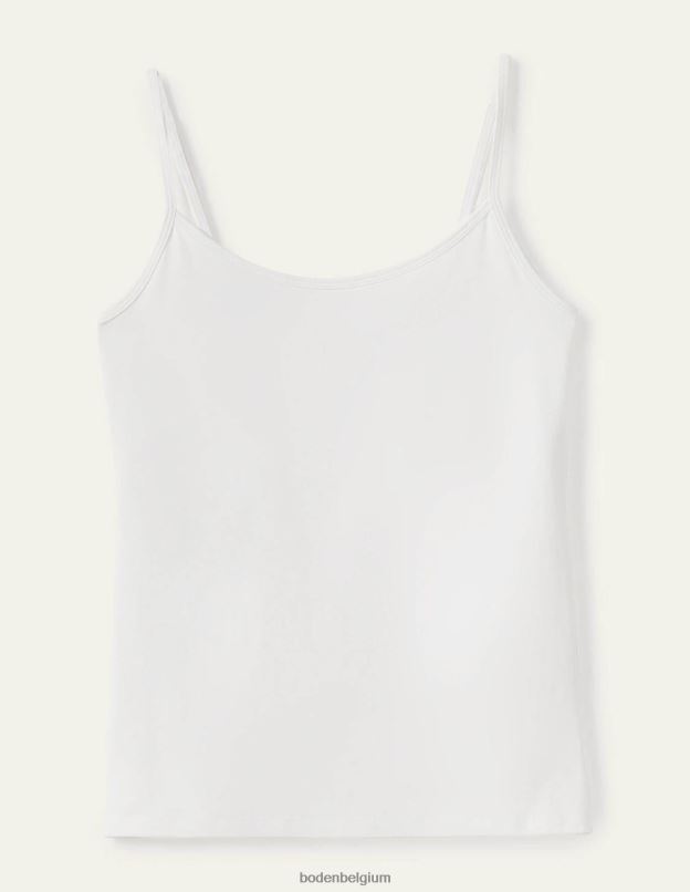 femmes Boden blanc caraco uni vêtements Z42D0202