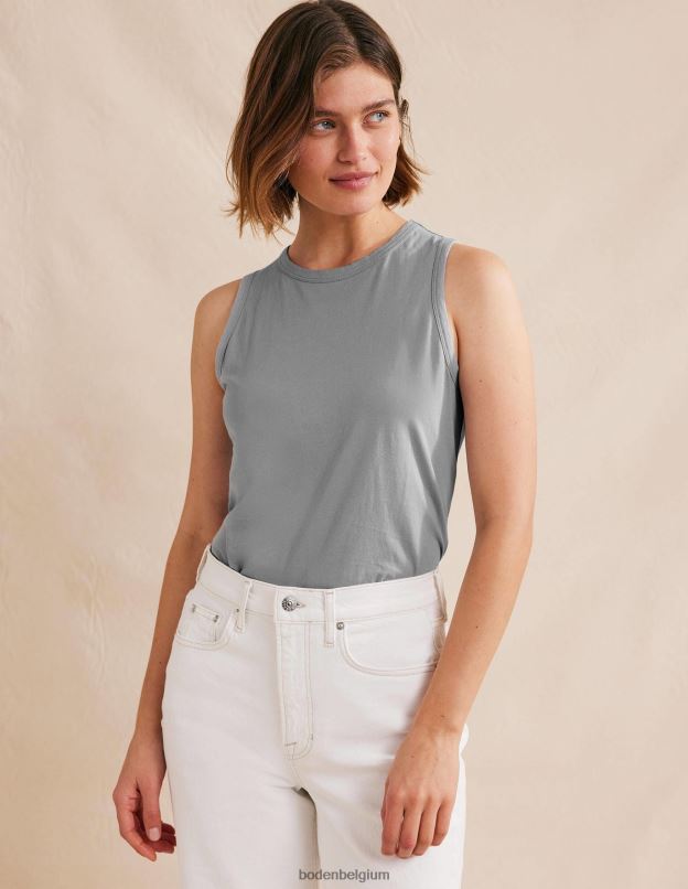 femmes Boden carrière gilet court en pur coton vêtements Z42D02260