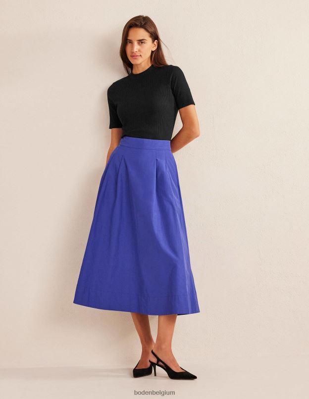 femmes Boden noir haut côtelé à col montant vêtements Z42D01580