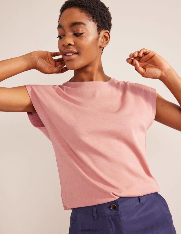 femmes Boden rose haut sans manches doux au toucher vêtements Z42D01998