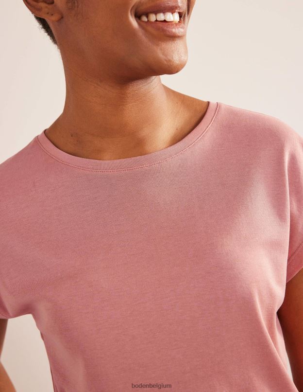 femmes Boden rose haut sans manches doux au toucher vêtements Z42D01998