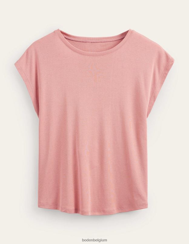 femmes Boden rose haut sans manches doux au toucher vêtements Z42D01998