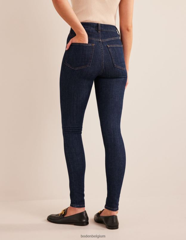 femmes Boden indigo jean skinny taille haute vêtements Z42D0666