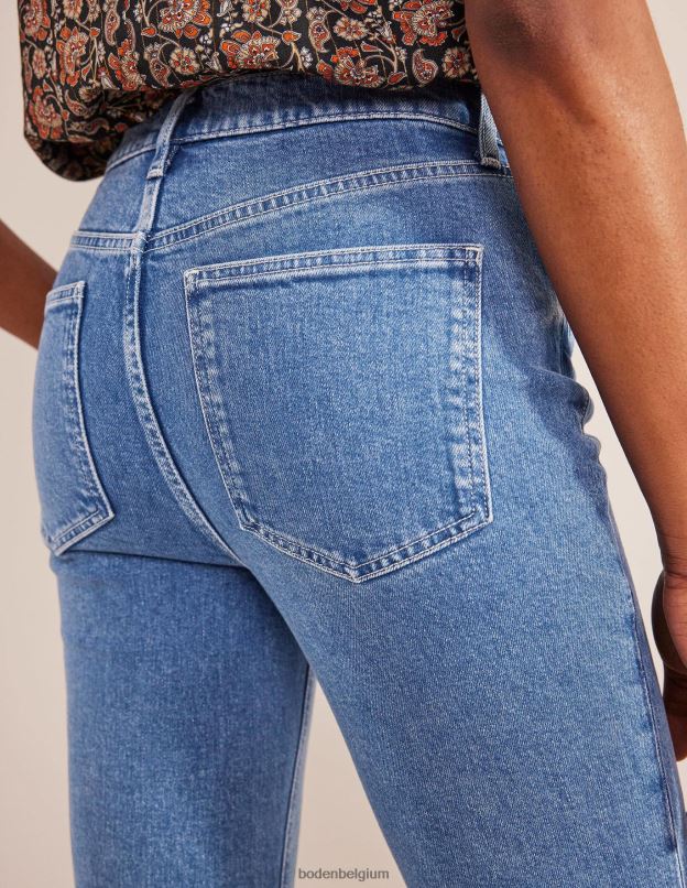 femmes Boden mi millésime jean taille mi-haute vêtements Z42D0663