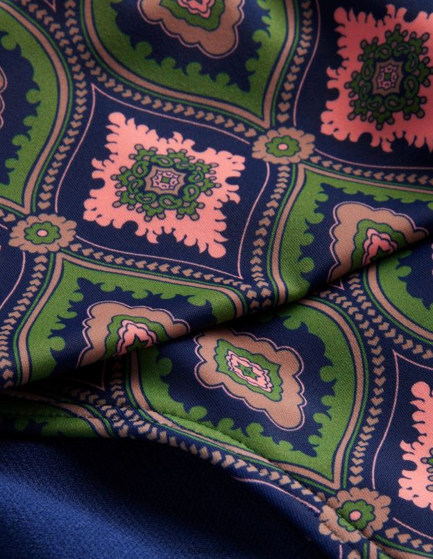 femmes Boden Park Ranger et diamant exotique bas de bikini classique à plis vêtements Z42D02460