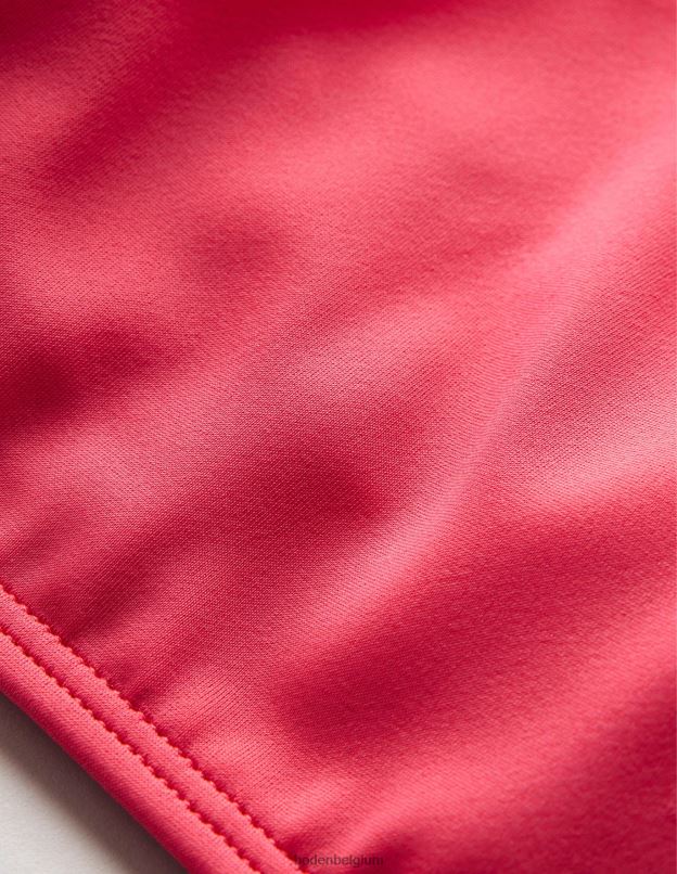 femmes Boden baie rose haut de bikini bandeau à maintien vêtements Z42D0258